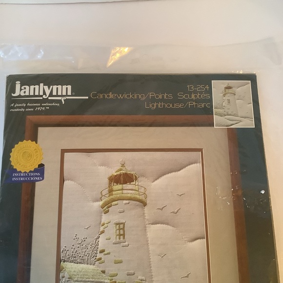 Janlynn Candlewicking Lighthouse Kit 13-254 - Picture 3 of 6